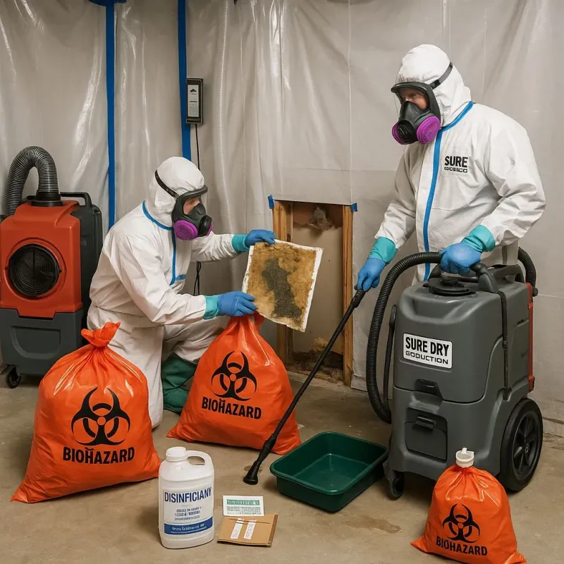 Contaminated Water Handling Protocols process in Grove, OK