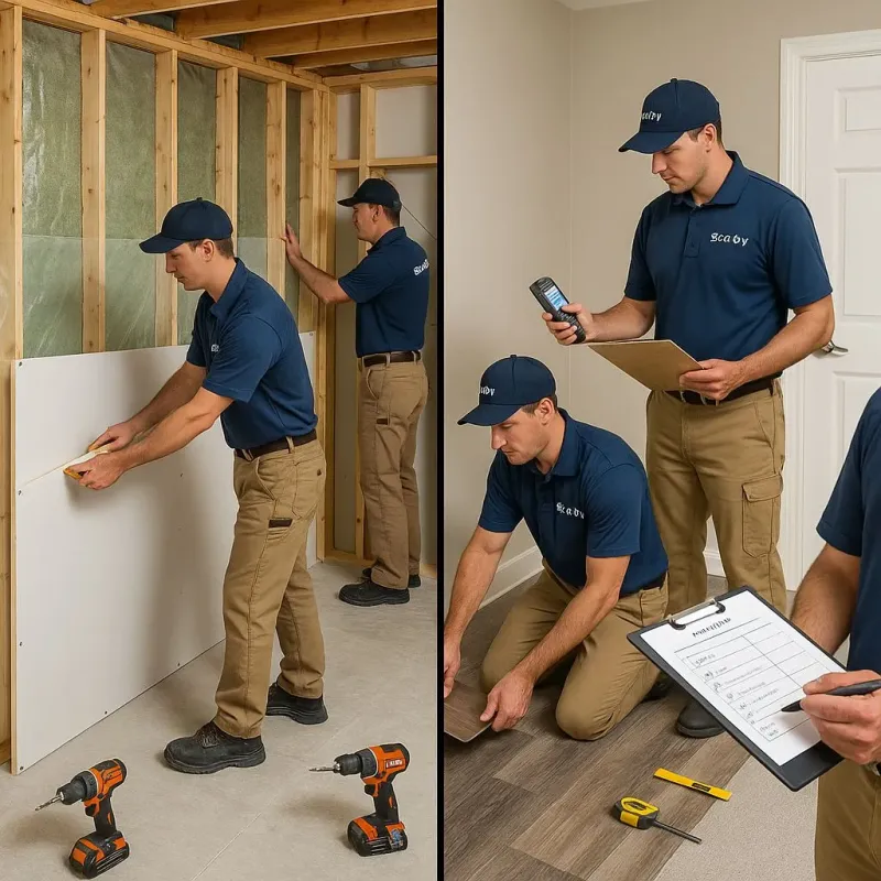 Repairs and Reconstruction process in Grove, OK