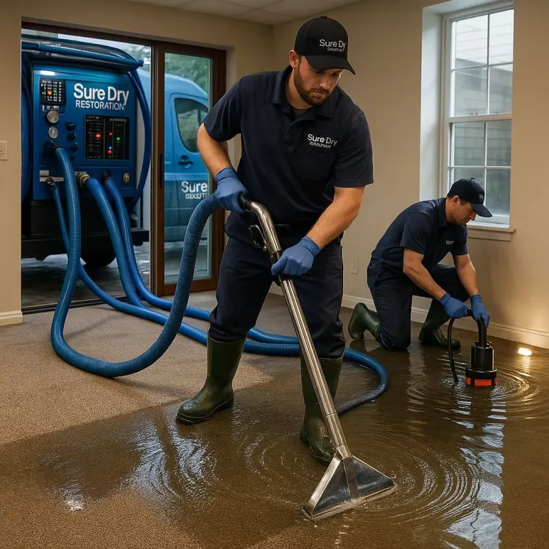 Water Extraction and Removal process in Grove, OK